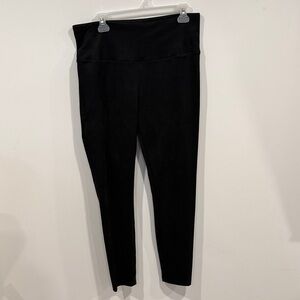 Hilary Radley Black High-Waisted Leggings